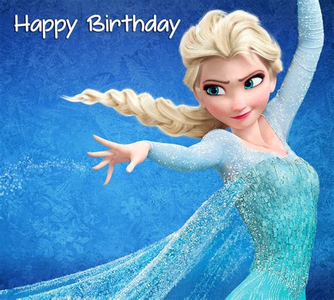 Happy Birthday Elsa Frozen