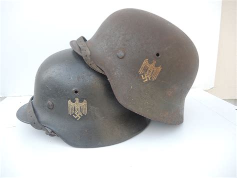 German Army Helmets Casque Allemand Guerre Mondiale Casque