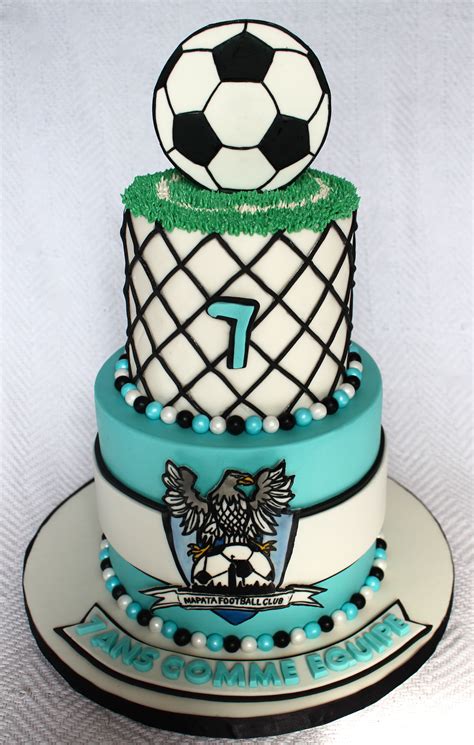 Soccer Football Team Cake