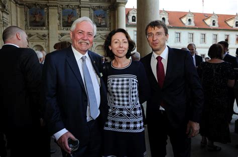 Reception For All Czech Ambassadors At The Senate Czech And Slovak Leaders