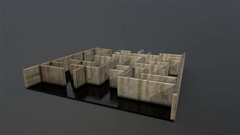 Labyrinth Wall Yugioh Buy Royalty Free 3d Model By Yanez Designs