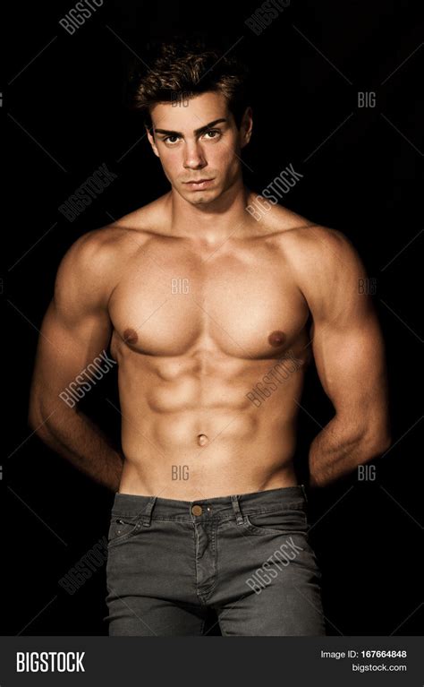 Italian Model Muscular Image Photo Free Trial Bigstock Play Male