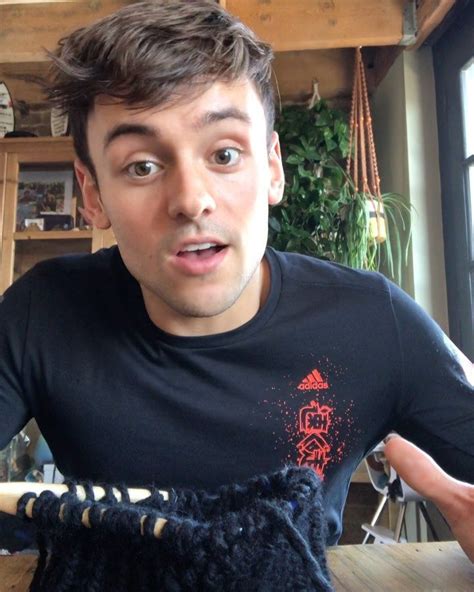 Tom daley, who is best known for his sporting skills on the diving board, has added another string to bbc host martha kearney asked: Tom Daley on Instagram: "A few weeks ago I learned to knit ...