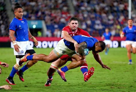 2019 Rugby World Cup Russia V Samoa