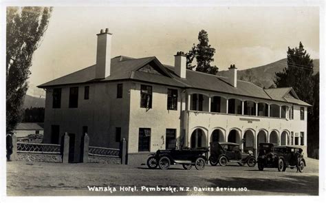 Wanaka Hotel Historic Wakatipu New Zealand Historic Photographs Of