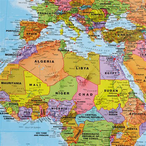 World Map Print By Maps International