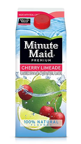 Cut limes in half and squeeze lime juice into a 2 quart pitcher. Cherry Limeade | Best of both worlds. Minute Maid Cherry ...