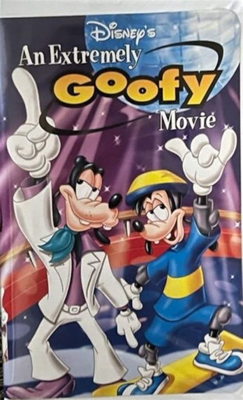 Disneys An Extremely Goofy Movie Vhs Movie 18701 Etsy