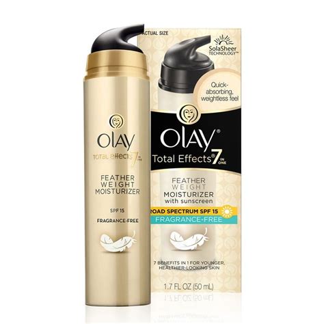 Olay Total Effects Feather Weight Moisturizer With Spf 15 Sunscreen