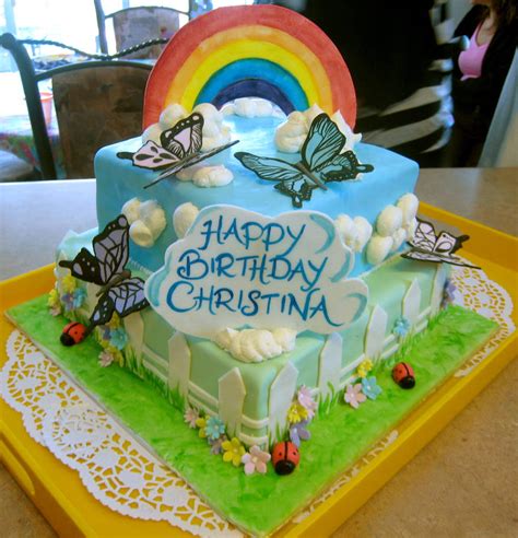 Christinas 4th Birthday Cake By Bloookkkerschtufin On Deviantart