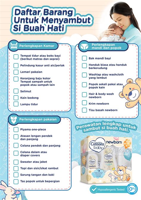 Daftar Perlengkapan Bayi Baru Lahir – newstempo