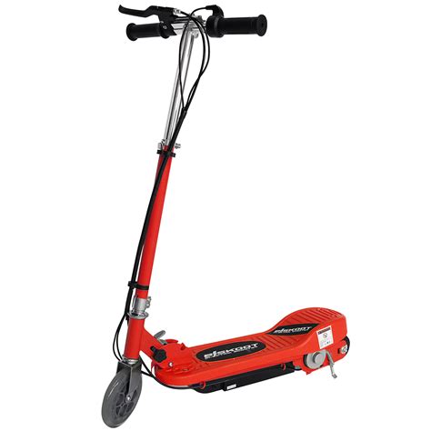 Red Electric Scooter By Eskooter Kids E Scooter Free Uk Delivery