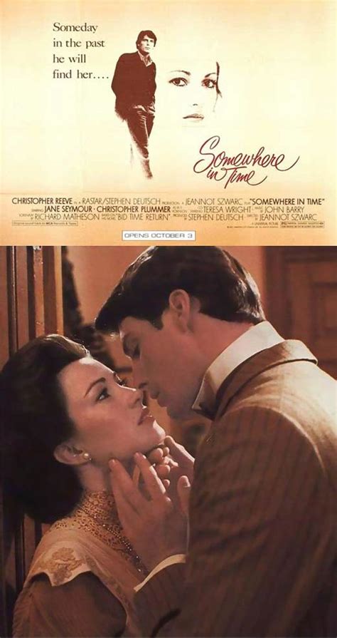 Somewhere In Time 1980 Starring Christopher Reeve And Jane Seymour Christopher Reeve Old Movies