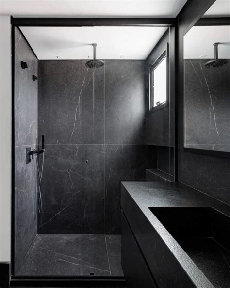 Banheiro Preto 70 Ideias Para Uma Decoração Elegante E Atemporal