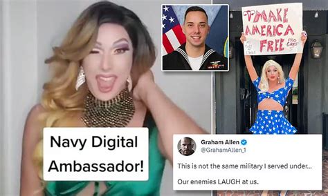 Daily Mail Us On Twitter Fury Over Navys First Digital Ambassador Non Binary Drag Queen