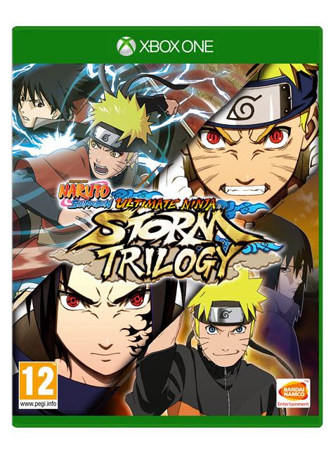 Naruto Shippuden Ultimate Ninja Storm Trilogy Xbox One Boxart