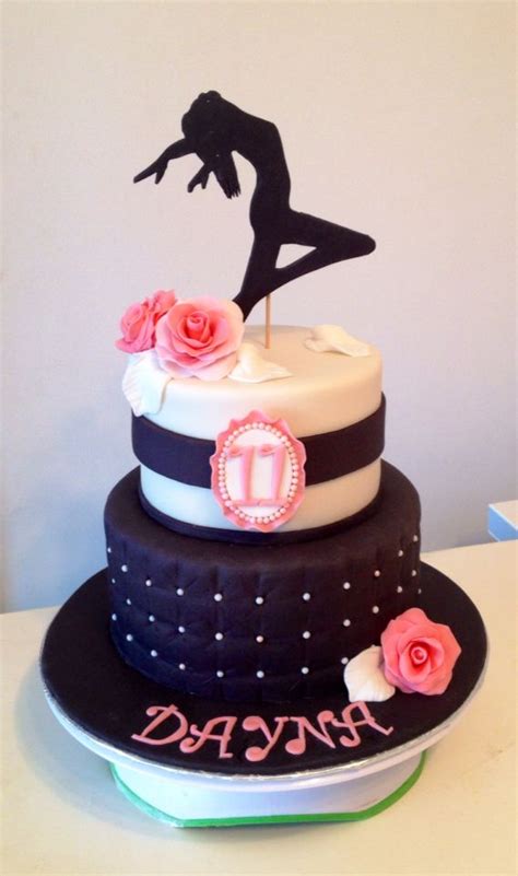 Girls Dance Birthday Cake Cake Birthday