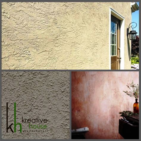Exterior stucco, flat ceilings because of its rigidity. #Stucco Finish Stucco is fine plaster used for coating ...