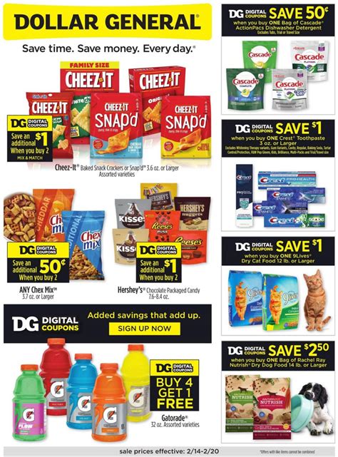 Dollar General Flyer (14/02/2021 - 20/02/2021) | Kupino.com Current Ads