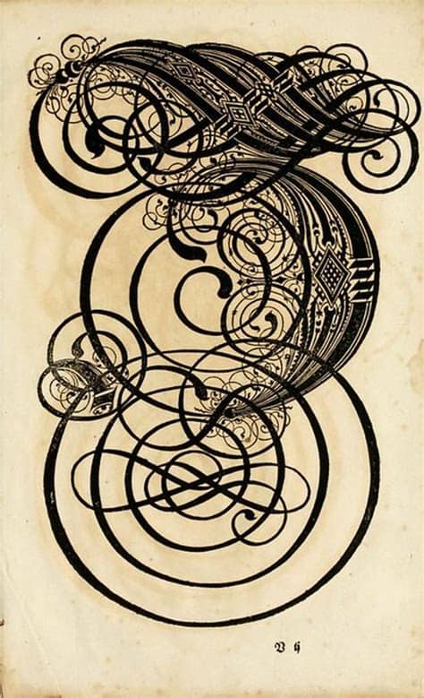 Installable font created from a vintage early modern handwriting alphabet, circa 1673, sourcedfrom an antique book of alphabets. 17th century Calligraphy from Germany - The Public Domain ...