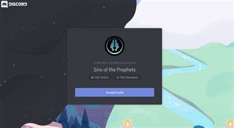Discord Invite Image Sins Of The Prophets Mod For Sins Of A Solar