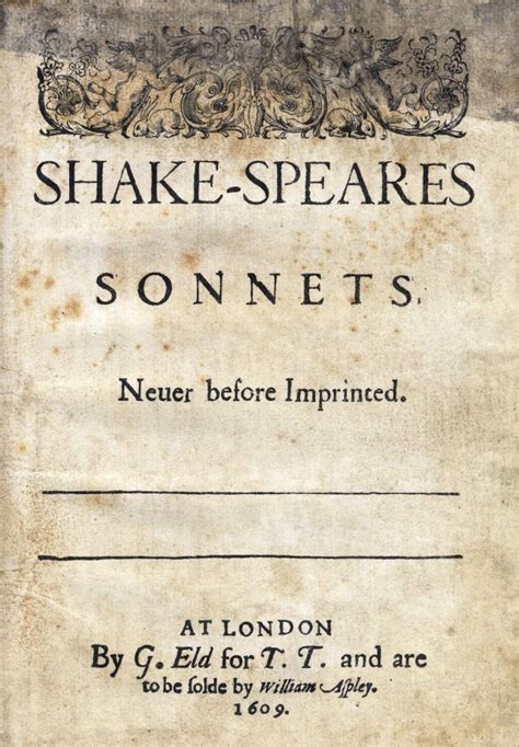 DIARIO DE A BORDO Shakespeare Sonetos 1 10