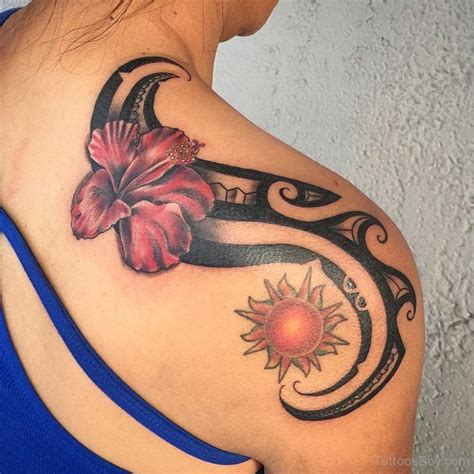 Fantastic Hibiscus Flower Tattoo On Back Tattoo Designs Tattoo Pictures