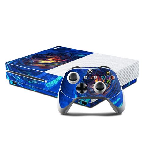 Microsoft Xbox One S Console And Controller Kit Skin Clockwork By