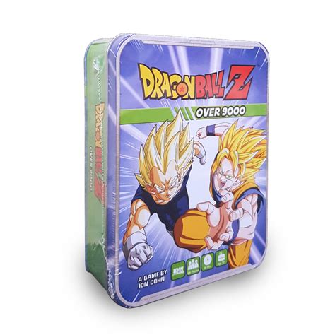 Here there is an overzealous vegeta. Dragon Ball Z Over 9000 Board Game