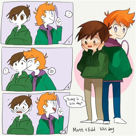 Two People Hugging Each Other In Front Of A Comic Strip With The Caption That Reads