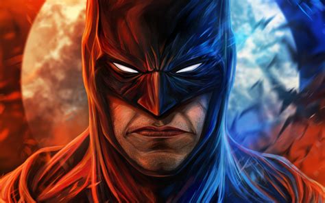 1920x1200 Angry Batman Face Art 1200p Wallpaper Hd Superheroes 4k