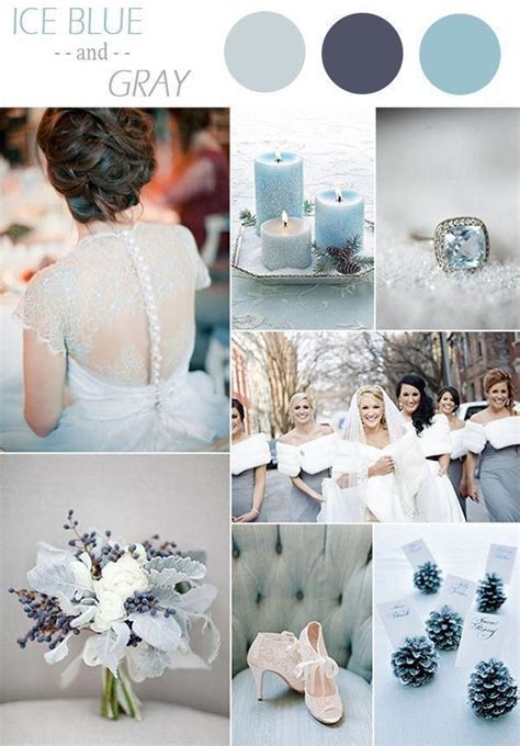 Goh Weddings Ice Blue And Grey Colour Scheme Maybe Instead Of Grey Try