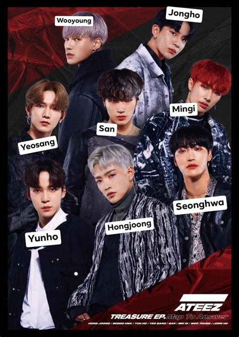 Pin By Bhoomika On Ateez Kpop Group Names Boy Groups Pop Group