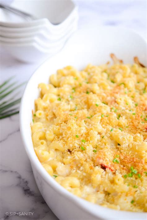 The Ultimate Lobster Mac And Cheese Sip Sanity