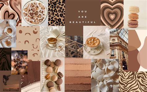 Awesome Brown Collage Wallpapers