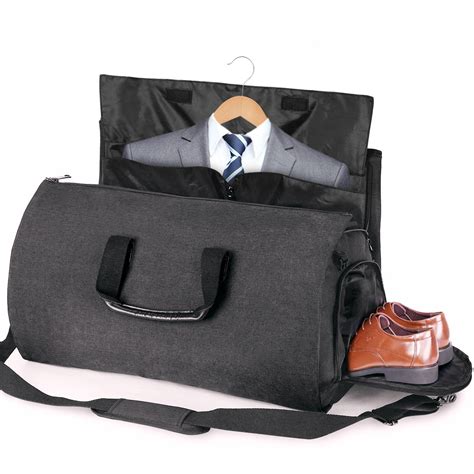 convertible men s suit garment bag carry on travel luggage gym sports duffel bag ebay