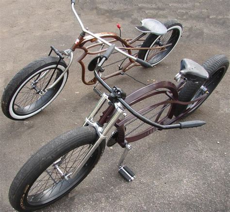 The simplest answer to the minimum machinery would be a pipe bender. BiCi InSaNa: Custom Bikes