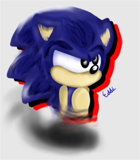 Sonic Painting Sonic 1 By Marxmanedd On Deviantart