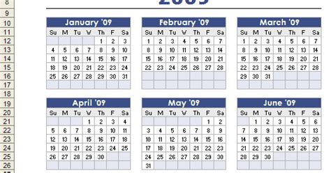 All Templates 12 Month Calendar Template