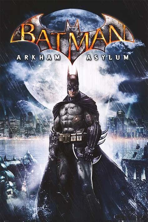 Batman Arkham Asylum Game Poster Batman Wallpaper Batman Arkham City