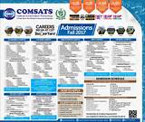 Comsats Virtual University Admissions Images