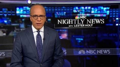 Nbc Nightly News With Lester Holt 1970