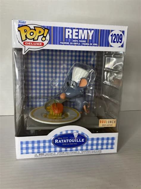 Funko Pop Deluxe Pixar Ratatouille Remy Box Lunch Exclusive 1209 W Food Plate 3799 Picclick