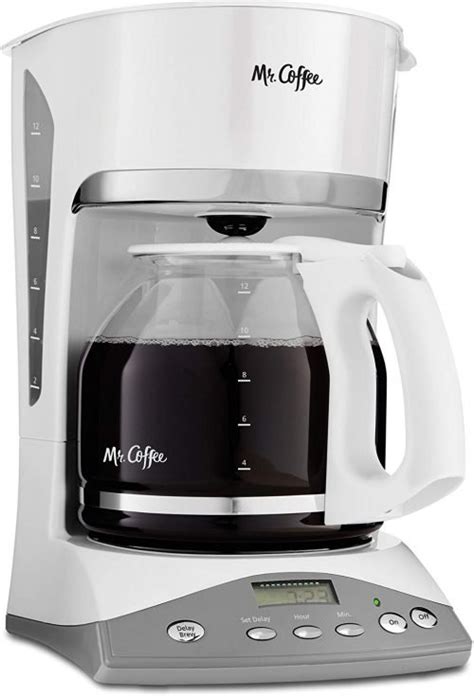 Mr Coffee Skx20 Simple Brew 12 Cup Programmable Coffee Maker White
