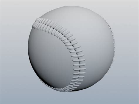 Baseball Ball 3d Model Cgtrader