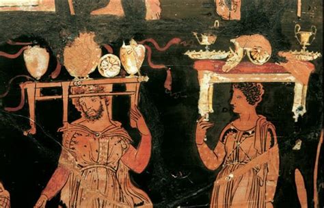 Los Placeres De La Mesa En La Antigua Grecia