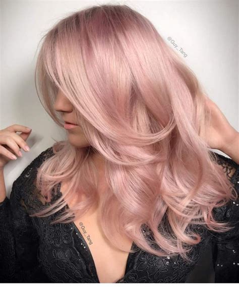 Pin By Christina Watt On Guy Tang Hair God Creations Light Pink Hair