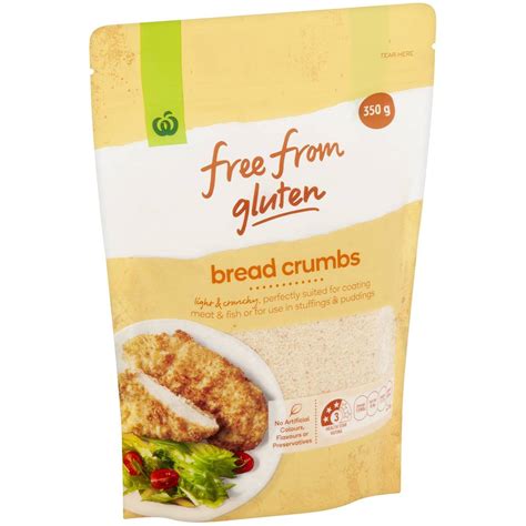 Woolworths Free From Gluten Breadcrumbs 350g Woolworths