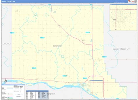 Digital Maps Of Dodge County Nebraska
