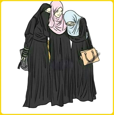 1000 Gambar Kartun Muslim Muslimah Terbaru Terlengkap Paling Keren
